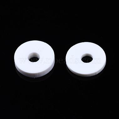 Flat Round Handmade Polymer Clay Beads(CLAY-R067-10mm-17)-7