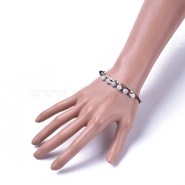 Cowhide Leather Cord Bracelets(BJEW-JB04494-07)-4