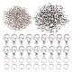 Elite 100Pcs 304 Stainless Steel Lobster Claw Clasps(STAS-PH0004-81)-1