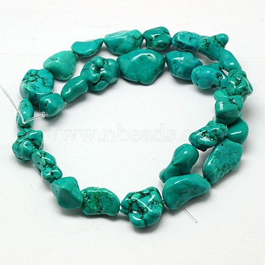Imitation Synthetic Turquoise Bead Strands(G-N0131-24)-2