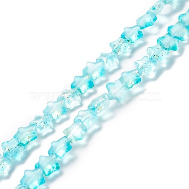 Transparent Glass Beads Strand(GLAA-F112-04E)-2