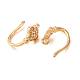Brass Micro Pave Cubic Zirconia Earring Hooks(KK-CBA8EB2-06G)-2