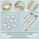 Kit de fabrication de bracelets à dôme vierge bricolage(DIY-NB0009-79)-4