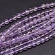 Faceted Natural Ametrine Round Bead Strands(G-F266-15-6mm)-1