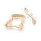 6Pcs Brass Toggle Clasps(KK-T073-43G)-4