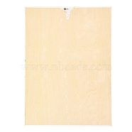 Wood Blank Drawing Boards, for Painting, Rectangle, BurlyWood, 45.5x30.7x0.85cm(DIY-XCP0001-38)