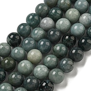 Natural Myanmar Jadeite Beads Strands, Round, 8.5mm, Hole: 0.6~0.8mm, about 46~49pcs/strand, 15.51~15.75''(39.4~40cm)(G-B099-C06-04)