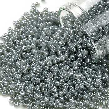 TOHO Round Seed Beads, Japanese Seed Beads, (150) Ceylon Smoke, 11/0, 2.2mm, Hole: 0.8mm, about 1111pcs/bottle, 10g/bottle