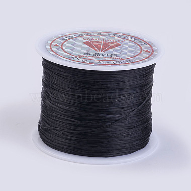 0.5mm Black Elastic Fibre Thread & Cord