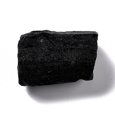 грубые необработанные бусины из натурального черного турмалина(G-K314-04)-4