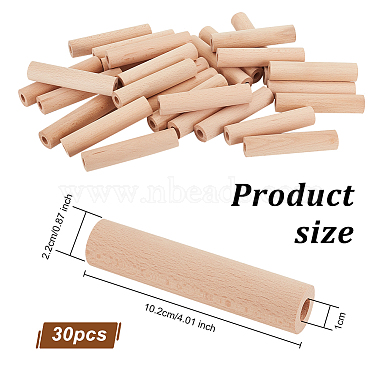 Wood Craft Sticks(WOOD-WH0124-37)-2