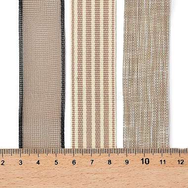 9 Yards 3 Styles Polyester Ribbon(SRIB-A014-H06)-2