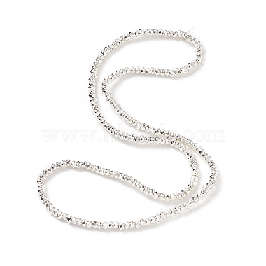 Electroplate Non-magnetic Synthetic Hematite Beads Strands(G-L485-06A-S)-2