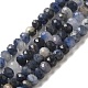 naturelles bleu perles aventurine brins(G-G139-B06-01-A)-1