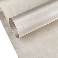 Polyester Protection Fabric, Faraday Fabric, EMI, RF & RFID Shielding Nickel Copper Fabric, Light Grey, 129.4~130x108.6~110x0.02cm(AJEW-WH0248-388)