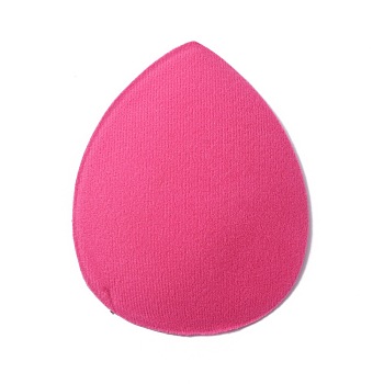 EVA Cloth Teardrop Fascinator Hat Base for Millinery, Deep Pink, 127x100x5mm