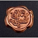 Autocollants adhésifs sceau de cire(DIY-TAC0010-12A)-1