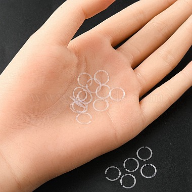 Acrylic Hoop Nose Ring(AJEW-YW0001-06I)-5