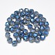 Electroplate Glass Beads Strands(EGLA-Q085-10mm-01)-2