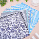 28Pcs 14 Styles Cotton Fabric(DIY-TA0014-80B)-5