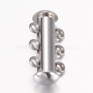 304 Stainless Steel Slide Lock Clasps(STAS-P100-23P)-2