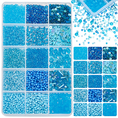 Blue Glass Findings Kits