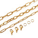DIY Stainless Steel  Chain Necklaces & Bracelets MakingKits(DIY-YS0001-23G)-3