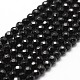 Natural Black Onyx Beads Strands(X-G-D840-22-4mm)-1