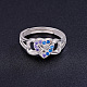 Shegrace perfect design 925 anillo de dedo de plata esterlina(JR341A)-2