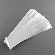 OPP Cellophane Bags, Rectangle, Clear, 25x5cm, Unilateral Thickness: 0.035mm(OPC-R008-25x5cm)