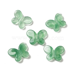 Transparent Acrylic Beads, Butterfly, Sea Green, 12.8x17.3x4.4mm, Hole: 2mm, about 940pcs/500g(OACR-A021-13A)