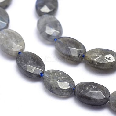 Natural Labradorite Beads Strands(G-K223-62B)-3