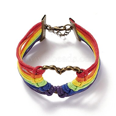 Rainbow Pride Bracelet(BJEW-F424-02)-5