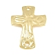 Textured Brass Connector Charm(KK-CBA95AE-02A-G)-1