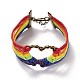 Rainbow Pride Bracelet(BJEW-F424-02)-5