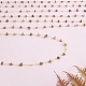 chaînes perlées de copeaux de tourmaline naturelle(CHC-SZ0001-62C)-4