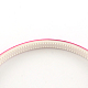 Plain Headwear Hair Accessories Plastic Hair Band Findings(OHAR-S187-04)-5