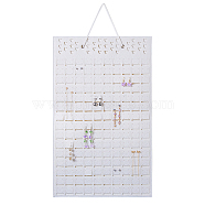 Felf Hanging Earring Storage Bags, Jewelry Organizer, Rectangle, Old Lace, 685mm(AJEW-WH0020-36A)