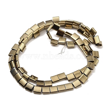 Electroplated Non-magnetic Synthetic Hematite Beads Strands(G-G089-B02-03)-2