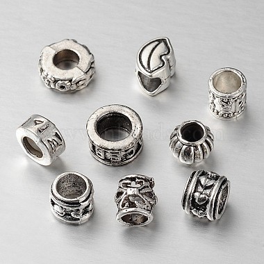 5mm Mixed Shape Alloy Beads