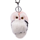 Imitation Rabbit Fur Owl Pendant Keychain(ANIM-PW0003-053I)-1