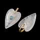 Natural Quartz Crystal Pendants(GG-CBA51ED-03G-04)-3