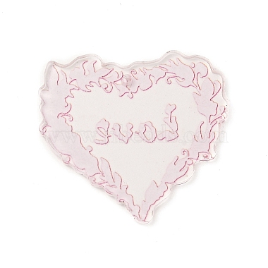 Valentine's Day Theme Acrylic Pendants(MACR-E002-03E)-2