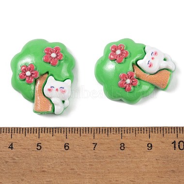 Opaque Resin Decoden Cabochons(CRES-O007-04C)-3