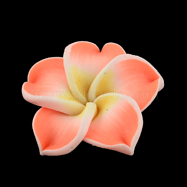 Coral Flower Polymer Clay Beads