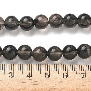 Natural Ice Obsidian Beads Strands(G-P590-A03-8mm-02)-3