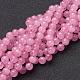 Natural Rose Quartz Beads Strands(GSR6mmC034)-1