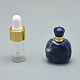 pendentifs de bouteille de parfum ouvrants en sodalite naturelle(G-E556-20C)-1