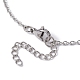 collar de jaula con soporte de cristal(NJEW-JN04585)-7
