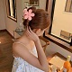 Flower Hair Clip for Girls - Shark Clip for Hairstyling in Summer.(ST6878924)-1